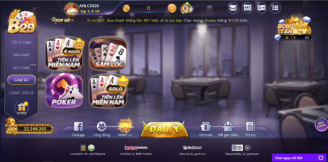 B29 Club | B29 TV- Cổng Game Uy Tín Bom Tấn Hội Tụ